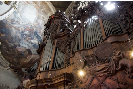 Koncert "Housle a velké varhany" v kostele svatého Jiljí